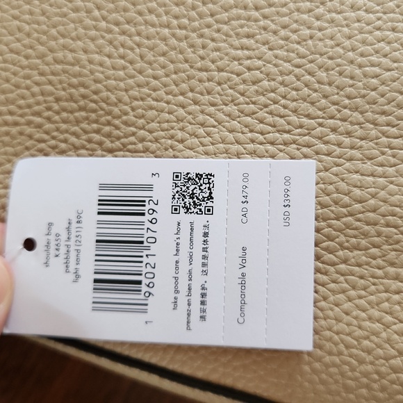 Kate Spade Lexy shoulder bag in light sand, NWT - Picture 6 of 7